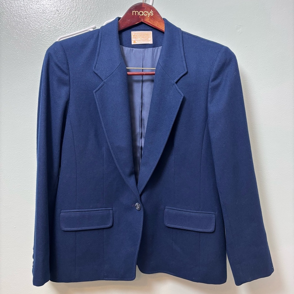 Pendleton Blue Blazer - image 1